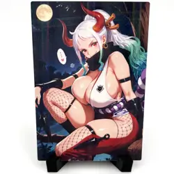 One Piece Yamato Sexy Anime Waifu Girl Doujin Lewd Goddess Story ACG Art Card - Image 2