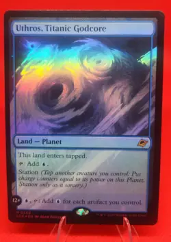 Uthros, Titanic Godcore FOIL Edge of Eternities MTG LP - Image 1