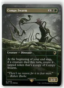 Compy Swarm Jurrasic Park MTG NM (REX) 0009 - Image 1