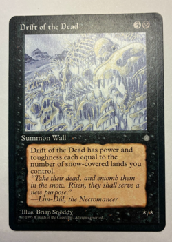 MTG Drift of the Dead Ice Age Uncommon NM - Image 1