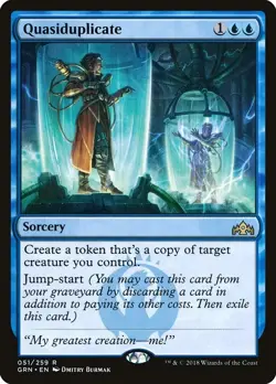 Quasiduplicate 1x FOIL GRN MTG Guilds of Ravnica Rare MINT blue - Image 1