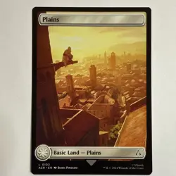 Plains 0102 MTG Assassin's Creed - Basic Land - Non Foil - Image 1