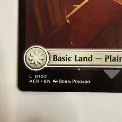 Plains 0102 MTG Assassin's Creed - Basic Land - Non Foil - Image 2