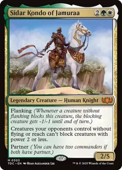 Sidar Kondo of Jamuraa Commander: Tarkir: Dragonstorm MTG Magic The Gathering - Image 1