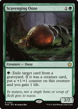 Scavenging Ooze Foundations MTG Magic The Gathering - Image 1