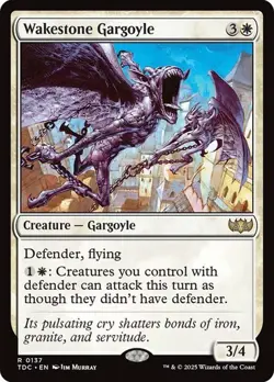 Wakestone Gargoyle Commander: Tarkir: Dragonstorm MTG Magic The Gathering - Image 1