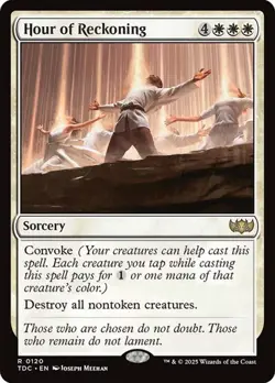 Hour of Reckoning Commander: Tarkir: Dragonstorm MTG Magic The Gathering - Image 1