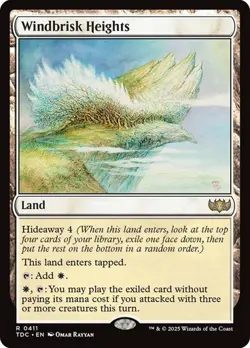 Windbrisk Heights Commander: Tarkir: Dragonstorm MTG Magic The Gathering - Image 1