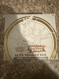 Brilliant Stars Elite Trainer Box Pokemon TCG Sword and Shield ETB Sealed New - Image 1