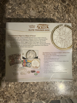 Brilliant Stars Elite Trainer Box Pokemon TCG Sword and Shield ETB Sealed New - Image 2