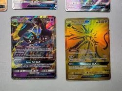 Pokemon TCG Lunala Solgaleo GX SM 103a 104a 103 Full Art Holofoil Pack Fresh - Image 2