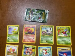 Original 1999 Pokemon Jungle Booster Pack - Image 2