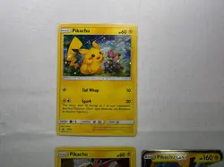 Pokemon TCG Pikachu SM86 234 81 227 Pikachu GX SM 232 Holofoil Pack Fresh - Image 2