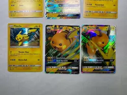 Pokemon TCG Pikachu SM86 234 81 227 Pikachu GX SM 232 Holofoil Pack Fresh - Image 4