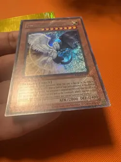 Yugioh Light And Darkness Dragon RP02-EN095 Retro Pack 2 Reprint FOIL BLEED - Image 4