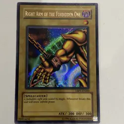 YUGIOH Right Arm Of The Forbidden One Ubp1 Nm - Image 1