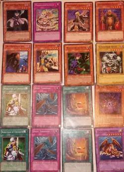 Yugioh Trading Card Lot Of 16 - Image 1