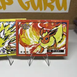 Eevee with 3 evolutions Cracked Ice Holo- Flash Edition Safari 2025 Pokemon Card - Image 5