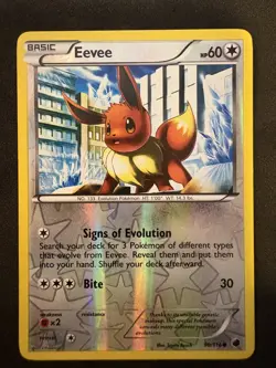 Pokemon TCG Eevee 90/116 Plasma Freeze Reverse Holo Common Card - Image 1