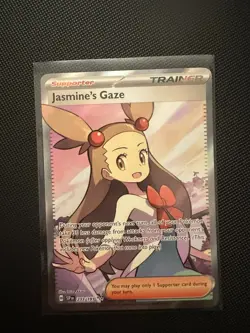 Jasmine's Gaze #233 Pokemon Card Surging Sparks - Mint / Near Mint Condition - Image 1