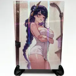 Genshin Impact Raiden Shogun Sexy Hot Anime Waifu Girl Lewd Goddess Story Card - Image 2