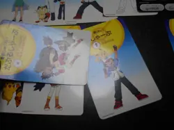 Pokemon Music Musical Note Card Best Wishes x23 Pikachu Ash etc #3574 - Image 3