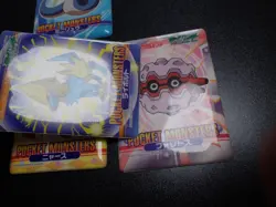 Pokemon Bandai Waterproof Bathroom Menko Card x4 Dratini Meowth etc #28 - Image 3