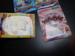 Pokemon Bandai Waterproof Bathroom Menko Card x4 Dratini Meowth etc #28 - Image 5
