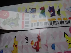 Pokemon Musical Note Card Complete x70 Charizard Blastoise Venusaur Gengar etc#8 - Image 2