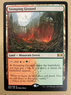 MTG 1x Stomping Ground # 259 Ravnica Allegiance Modern Magic the Gathering x1 NM - Image 1