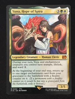 1x MTG Yuna, Hope of Spira - FINAL FANTASY (FIN) #250 - Magic the Gathering - Image 1