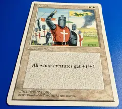 1 BANNED MTG Magic The Gathering Cruzade | Fourth Edition 4ED | NM Near Mint - Image 5