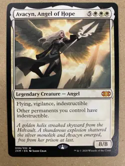 MTG 1x Avacyn, Angel of Hope # 8 Double Masters Modern Magic the Gathering x1 NM - Image 1