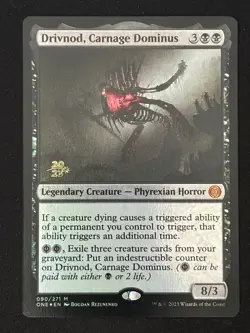 1x MTG Drivnod, Carnage Dominus (Foil) - Prerelease Cards (PRE) (ONE) #90 - Image 1