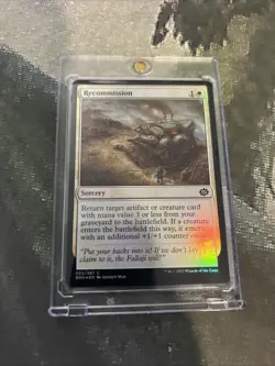 MTG Recommission (Foil) - The Brothers' War (BRO) #022 Magic the Gathering - Image 4