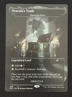 1x MTG Dracula's Tomb - Phyrexian Tower - Secret Lair Drop Series (SLD) #208 - Image 1