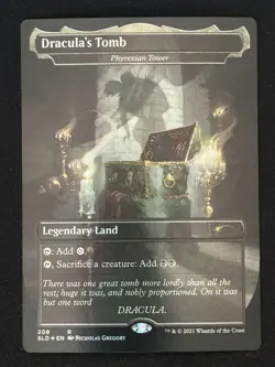 1x MTG Dracula's Tomb (Foil) - Phyrexian Tower - Secret Lair Drop Series (SLD) - Image 1