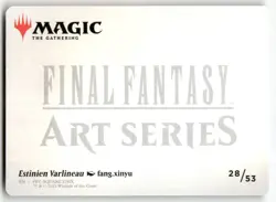 Estinien Varlineau Art Card 28 MTG Art Series: FINAL FANTASY S NM - Image 2