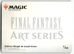 Delivery Moogle Art Card 1 MTG Art Series: FINAL FANTASY S NM - Image 2