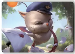Delivery Moogle Art Card (Gold-Stamped Planeswalker Symbol) 1 MTG Art Series: FF - Image 1