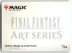 Delivery Moogle Art Card (Gold-Stamped Planeswalker Symbol) 1 MTG Art Series: FF - Image 2