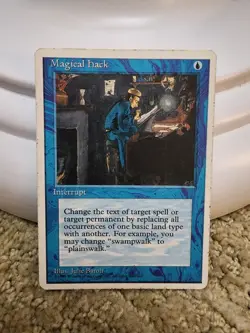 Magical Hack x1 regular 1995 NM MTG - Image 1