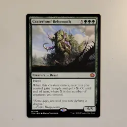 Craterhoof Behemoth - Tarkir: Dragonstorm - NM - MTG - Image 1