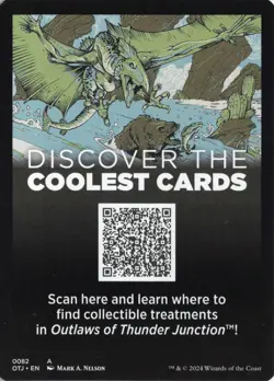 Clue Token Outlaws of Thunder Junction NM 16 OTJ MTG - Image 2