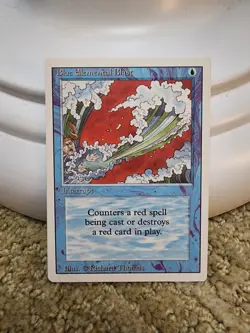 Blue Elemental Blast x1 3rd Edition / Revised NM MTG - Image 1