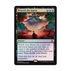 WOTC MtG Ftv Lore Beseech the Queen (MR) (Foil) EX - Image 1