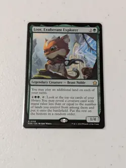 MTG Loot, Exuberant Explorer - Foundations NM - Image 1