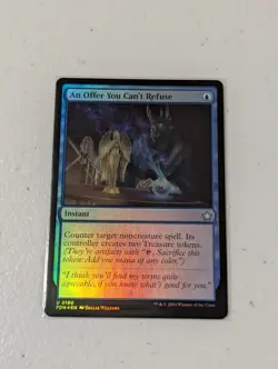 MTG An Offer You Can’t Refuse - Foundations NM - Image 1