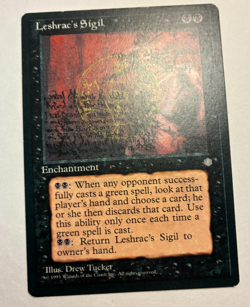 MTG Leshrac's Rite Ice Age NM Uncommon - Image 1