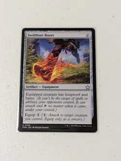 MTG Swiftfoot Boots - Foundations NM - Image 1